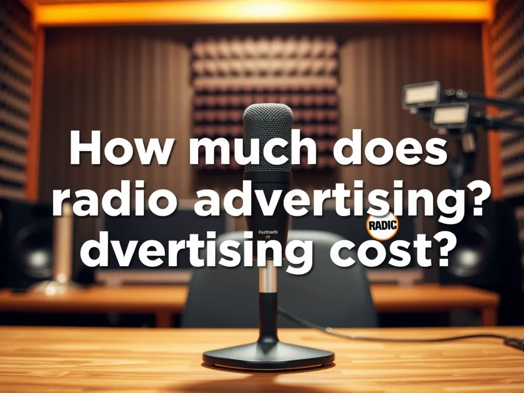 Ile kosztuje reklama w radiu?