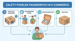 Zalety pudełek fasonowych w e-commerce